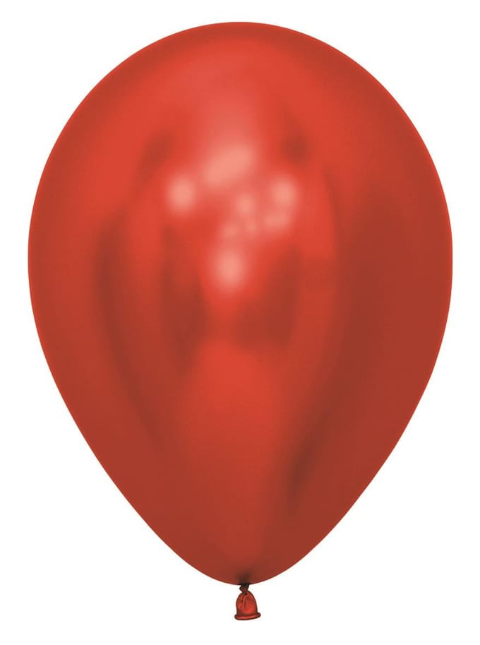 SEMPERTEX  REFLEX CRYSTAL ballon, Latex, Rood, 30 cm, 50 stuk(s)