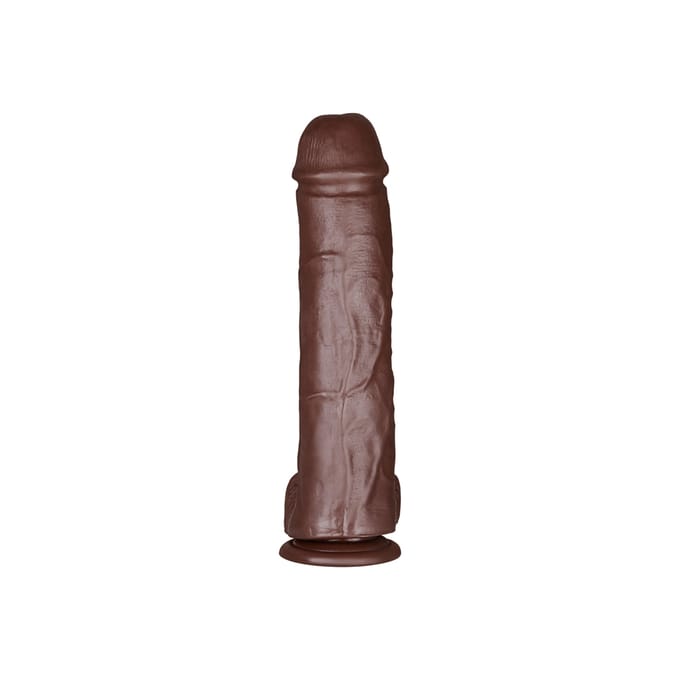 Dr. Skin - Mr. Savage Dildo Met Zuignap 29 cm - Chocolate
