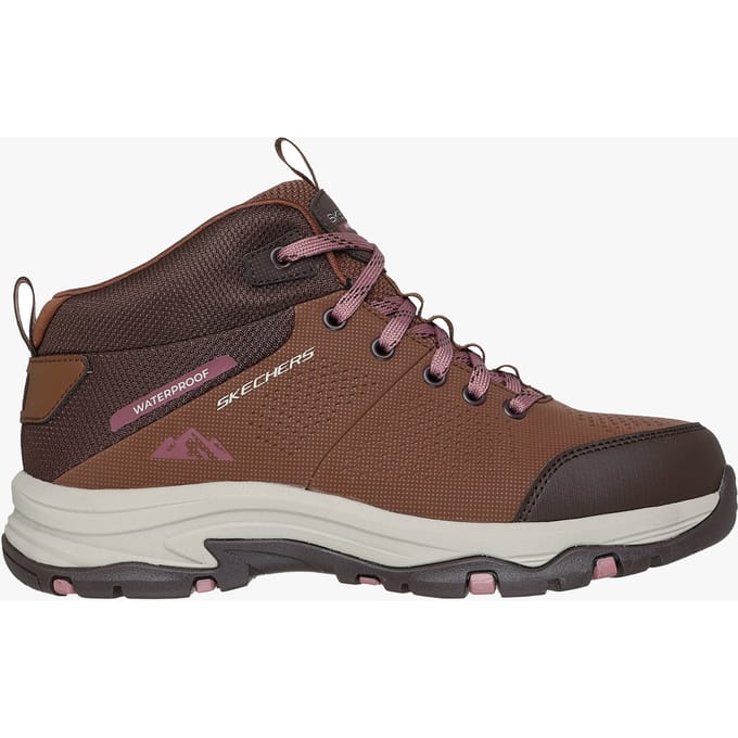Skechers Trego - Trail Destination, Vrouwen, Bruin, Trekkingschoenen, maat: 37