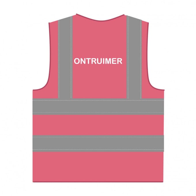 Ontruimer hesje RWS roze