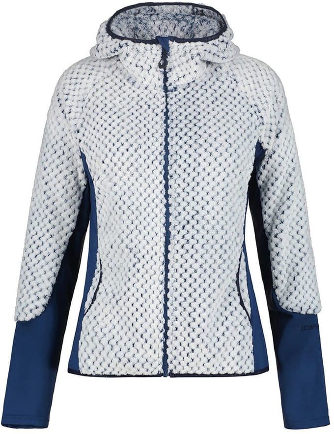 Icepeak Daisetta I Fleece Met Kap Wit 2XL Vrouw