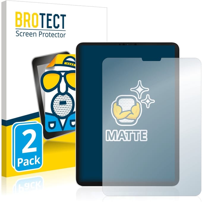 BROTECT - Screenprotector voor Apple iPad Pro 11" 2021 (3. Gen.) - Folie Beschermfolie matte 2 Stuks