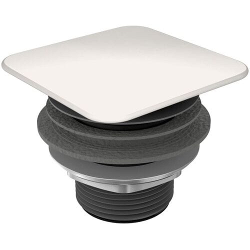 Kaldewei permanent drain valve, square lid 9059000001