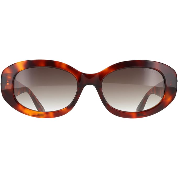 Ted Baker TB1758 Daisie 100 gloss klassieke tortoise bruin gradiënt zonnebril