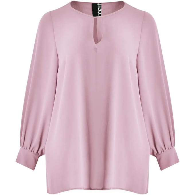 Blouse met lange mouwen van chiffon voor dames Mat Fashion