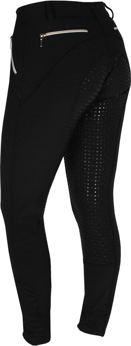 Mondoni Helena FG Rijbroek - Maat: 36 - Zwart - Polyester