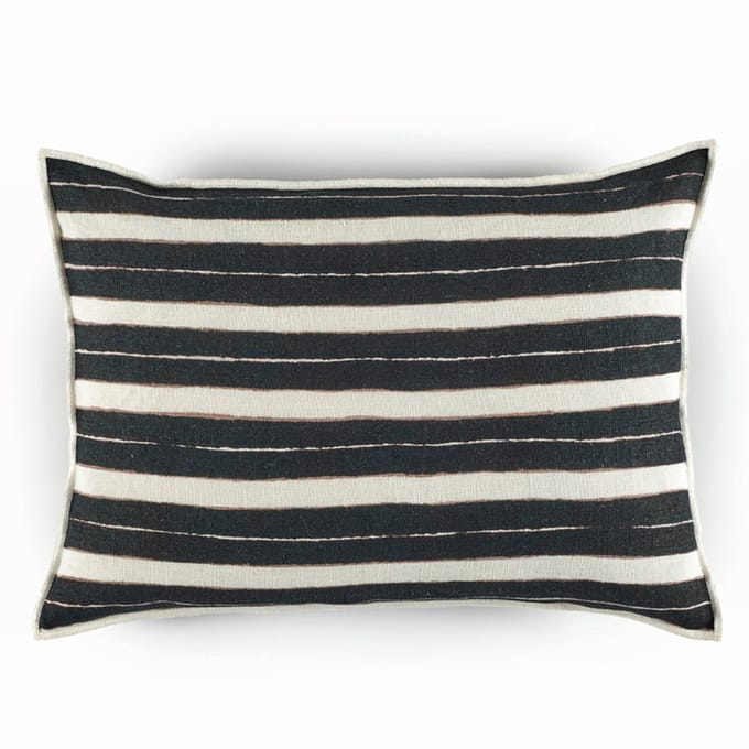 Secret stripe kussen Elitis - black