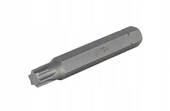 TORX T50 Bit 10mm 75mm voor Schroevendraaier - Hoge Kwaliteit