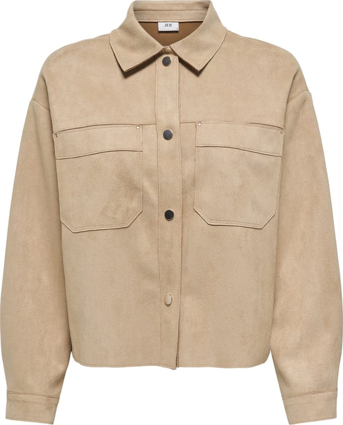 JDY - JDYJULLE L/S FAKE SUEDE SHIRT JRS NOOS - Dames - Blouses