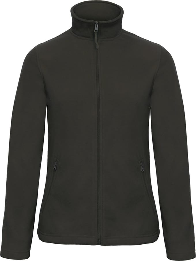 Fleecevest 'ID.501 Micro Fleece Full Zip' Dames Maat M Zwart