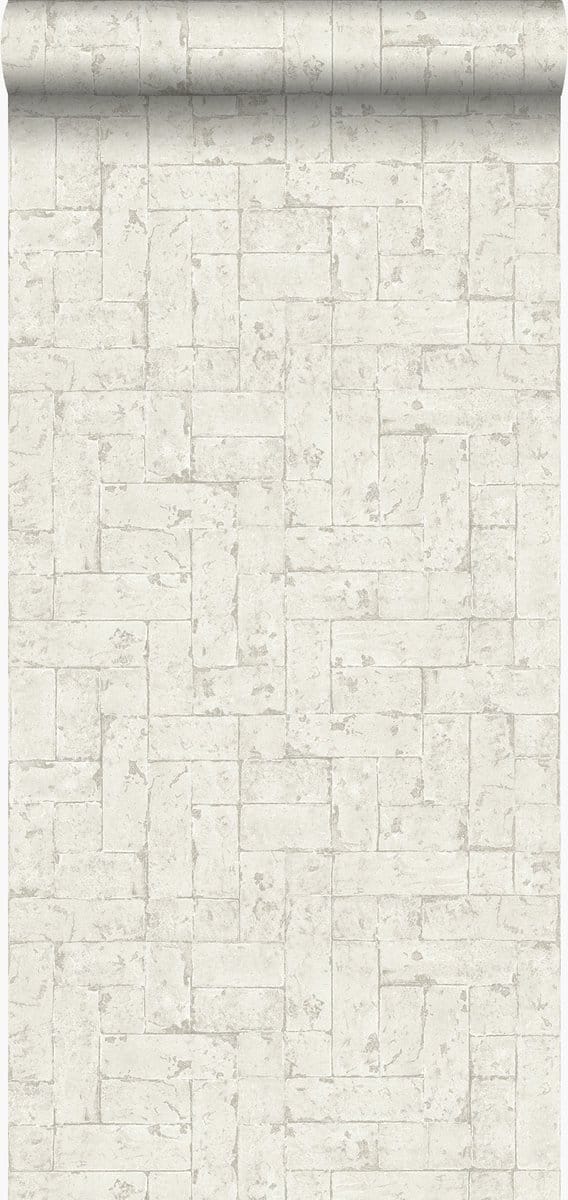 Origin Wallcoverings behang bakstenen lichtbeige - 347568 - 53 cm x 10,05 m