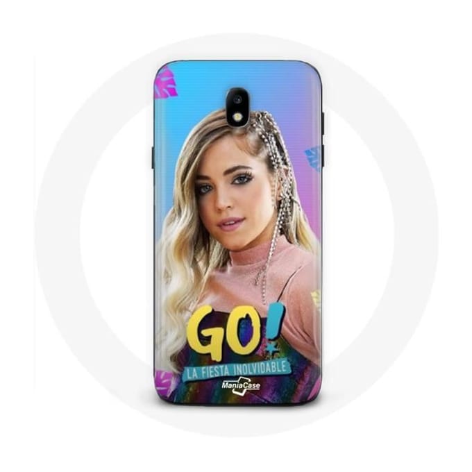 Hoesje voor Samsung Galaxy j7 2017 Achtervolg je dromen Mía Cáceres Go! Lang leve je Manera