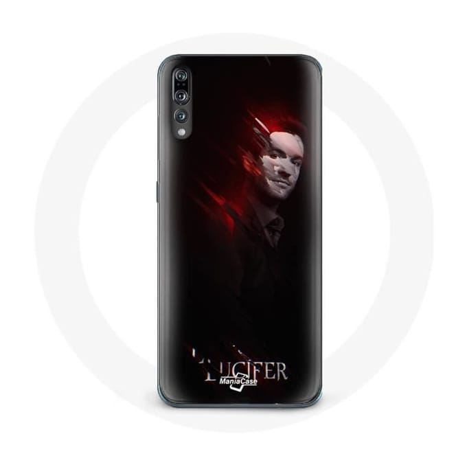 Coque pour Huawei P20 - Lucifer - Noir - Rigide - Protection - Mixte noir