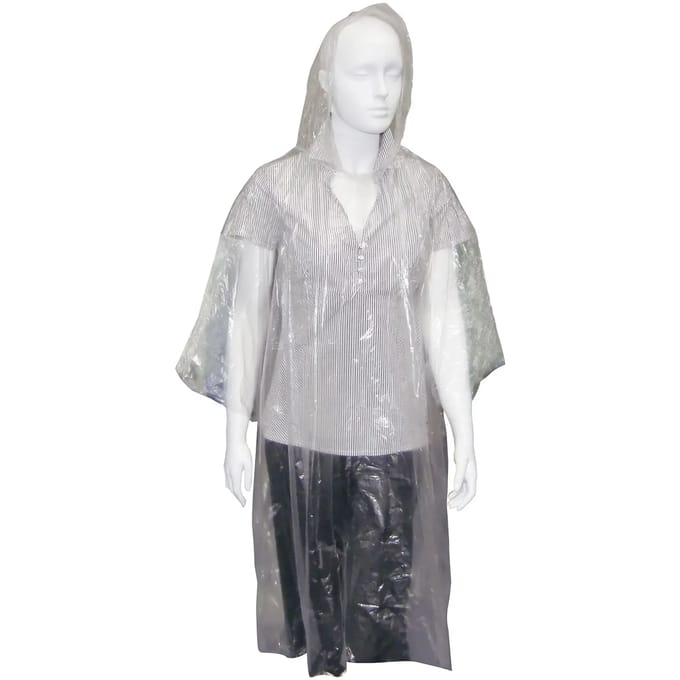 Pro-x Elements Regenponcho Rainstop Transparant One Size