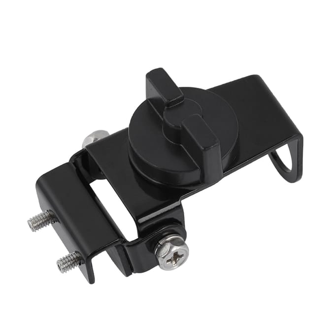 RB20 Verstelbare Antenne Montagebeugel voor Autoradio 180 graden Rotatie Anti-kras Pad black