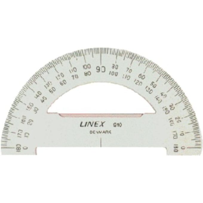 Gradenboog Linex 910 diameter 10cm 180graden transparant