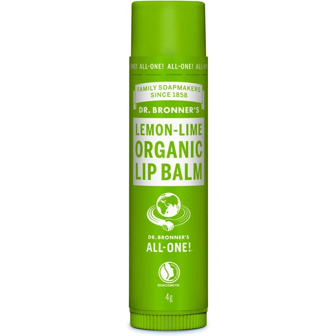 Dr. Bronner&rsquo;s Organic Lip Balm Unscented 4 g