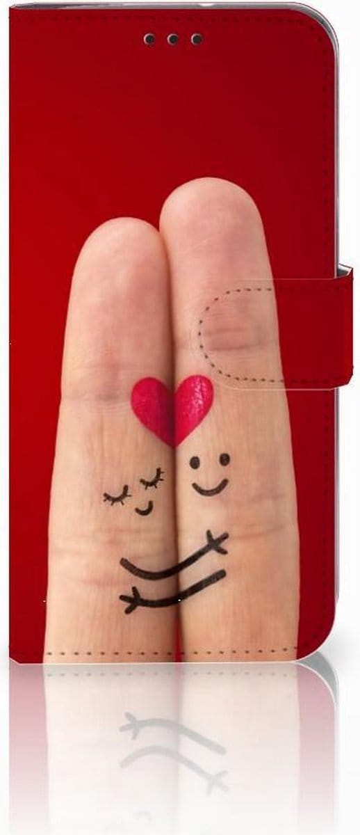 Motorola Moto G7 | G7 Plus Wallet Case met Pasjes Liefde - Origineel Romantisch Cadeau