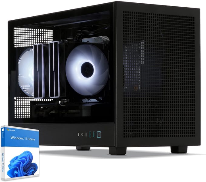 Sedatech Advanced Gaming PC Extreme • AMD Ryzen 5 7500F 6x 3.7GHz • Geforce RTX5060 • 32Gb DDR5 • 2Tb SSD M.2 • WiFi • Bluetooth, USB C • Windows 11 • Desktop computer