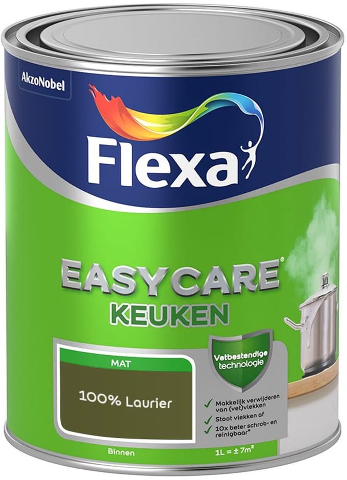 Flexa - Easycare Keuken - 100% Laurier - Mengverf - 1 L