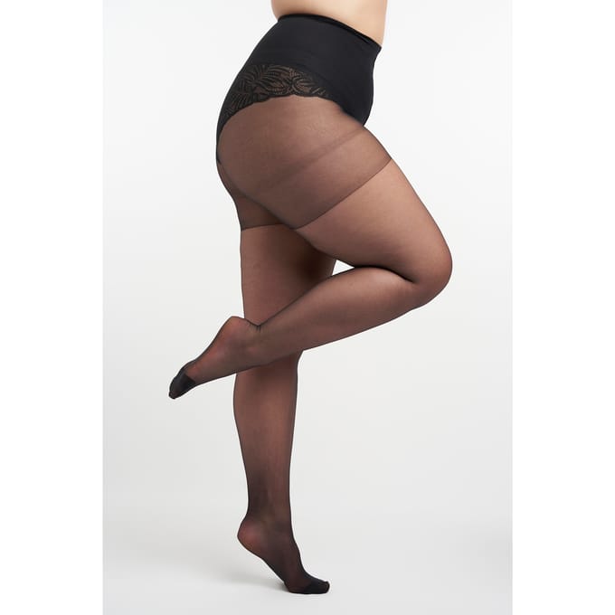 MS Mode Accesoires 2-pack 3D Super stretch panty 20 denier
