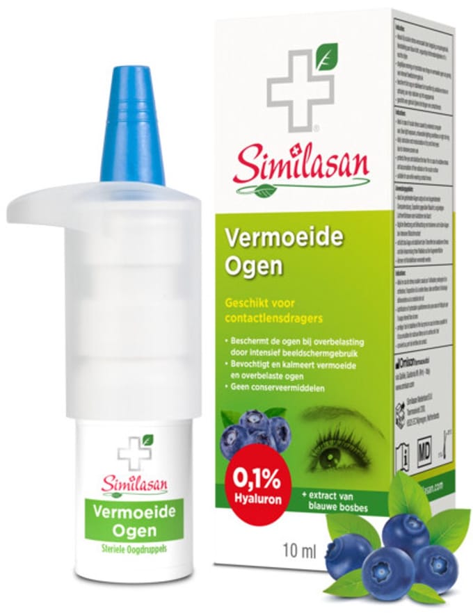 Similasan Vermoeide Ogen Oogdruppels - 2 x 10 ml - Voordeelverpakking