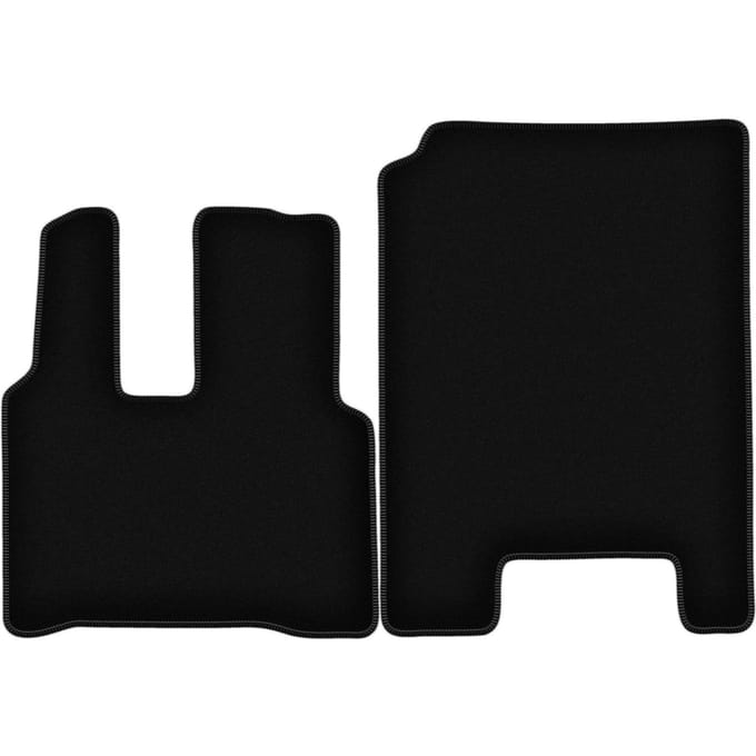 BASIC zwarte veloursmatten voor: Mercedes Actross MP4 truck (2011-)