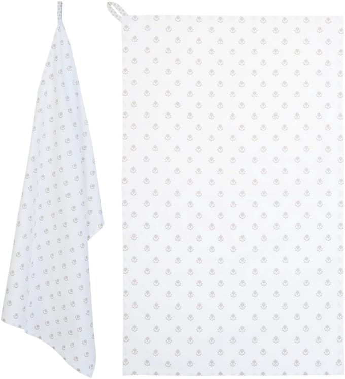 Clayre & Eef - Theedoek - 100% Katoen - Kruissteek - 50 x 85 cm