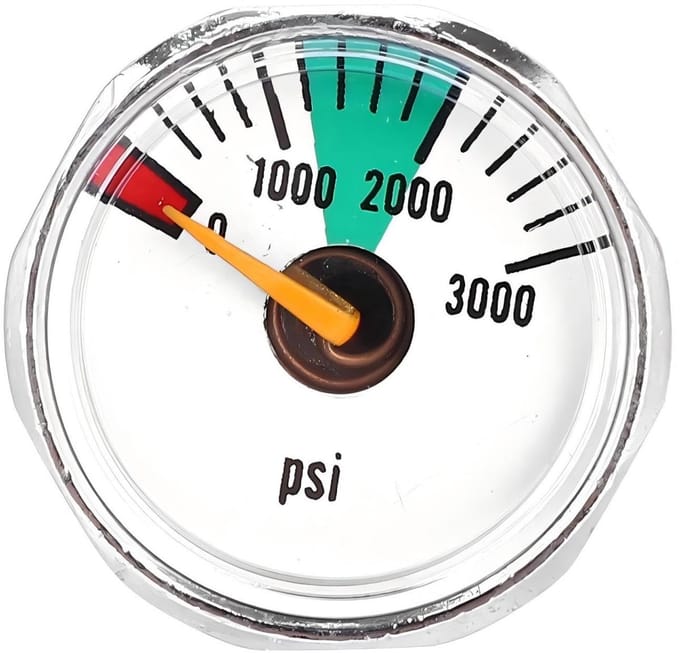 Dailygoods - Mini Manometer voor Paintball en PCP met 3000 PSI