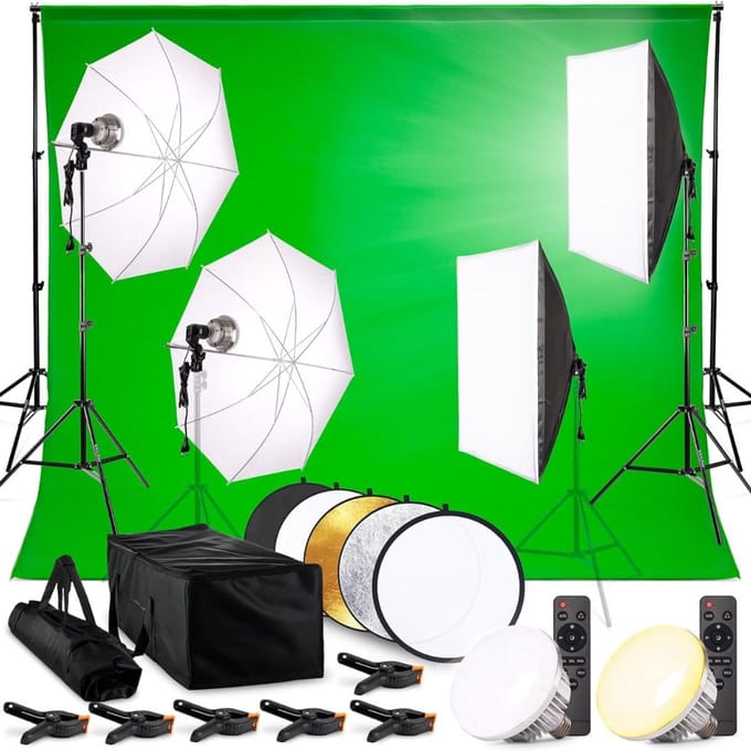 MKSS® Green Screen – Achtergronddoek – Fotostudio Doek