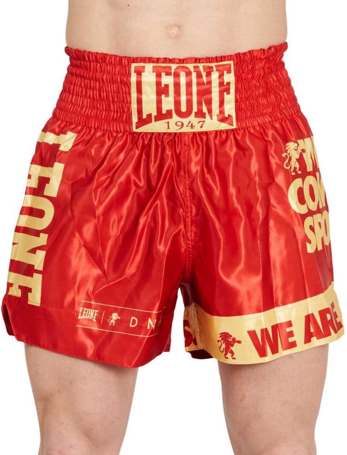 Leone1947 Dna Thaiboksbroekjes Rood S Man
