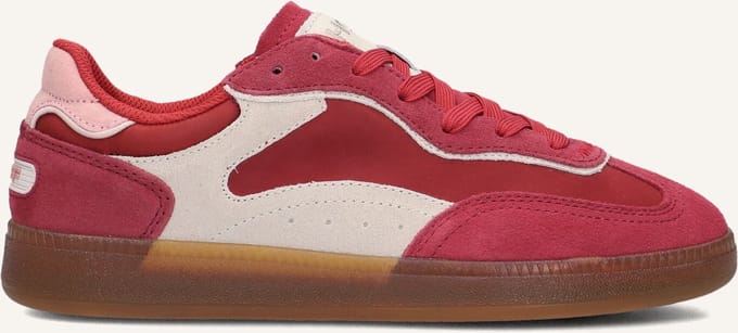 The Hoff Brand Alley Sneakers - Suèdelook - Dames - Rood - Maat 37