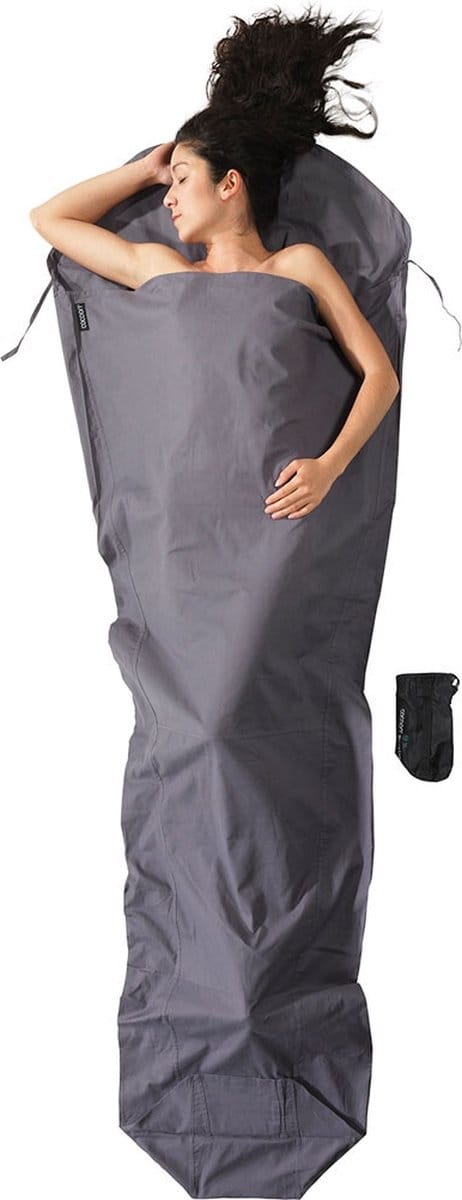 Cocoon Mummyliner - Lakenzak - Katoen - Grijs