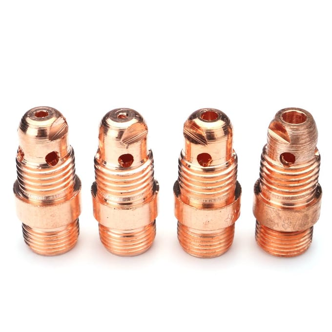 49 STKS TIG Lastoorts Stubby Gas Lens #10 Pyrex Glazen Cup Kit voor WP-17/18/26