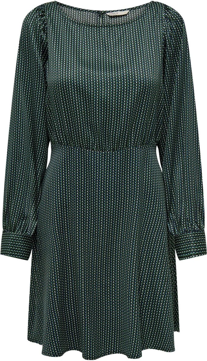 ONLY ONLJANE L/S DRESS PTM Dames Jurk - Maat S