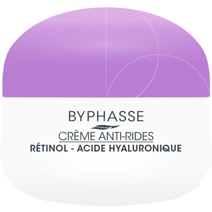 Byphasse, Crème Anti-Rides, Anti-Rides, Crème, Pour le Visage, 50 ml