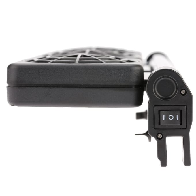 Ventilateur de refroidissement pour Aquarium noir, 1 ventilateur/2/3/4 ventilateurs EU Plug & 3 fans gray