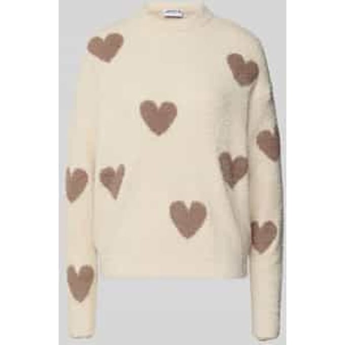 Gebreide pullover in all-over look
