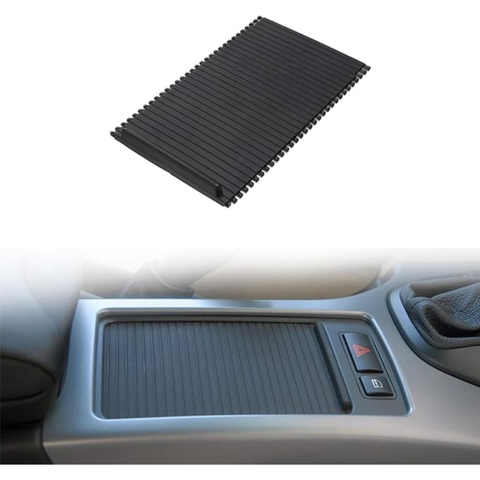 Garniture de couvercle de store enrouleur de Console centrale, pour BMW X5 E53 1998 – 2006 51168402941 black