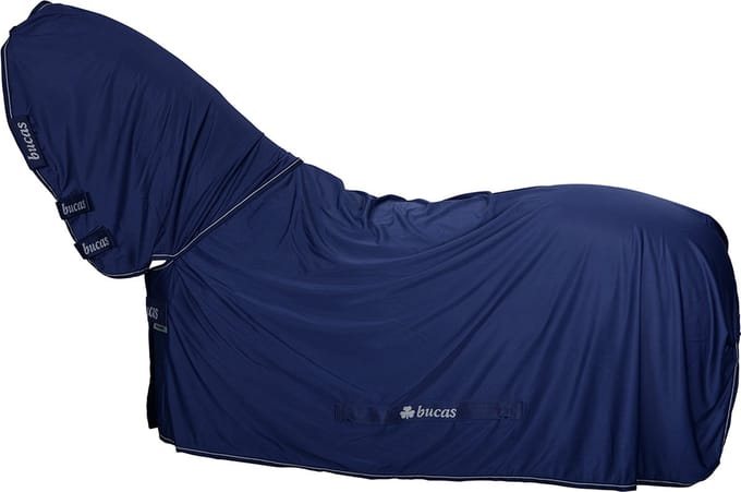 Outdoor paardendeken met halsbedekking Bucas Power Cooler