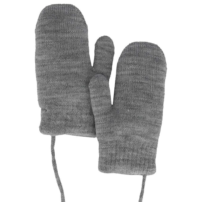 Baby Handschoenen - Gebreid - One Size - Licht Grijs