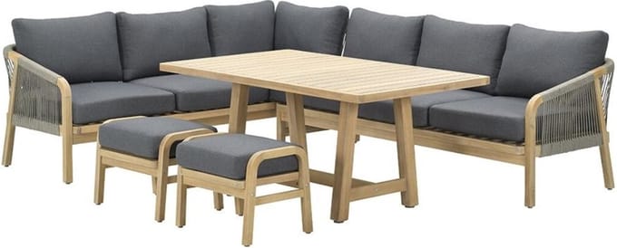 Garden Impressions Santos 5-delige L/D set links -acaciahout