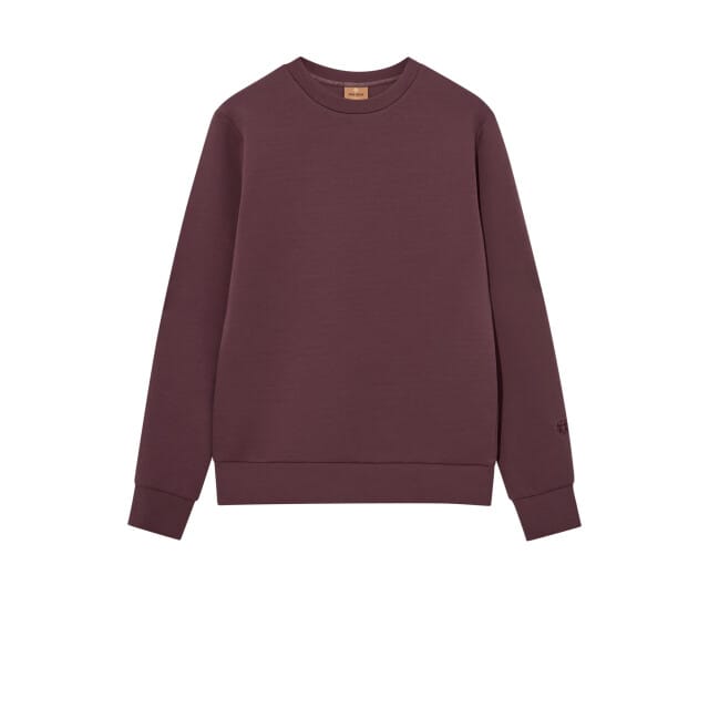 Mos Mosh 510100 283 mosmosh mmgabel crew neck sweat huckleberry