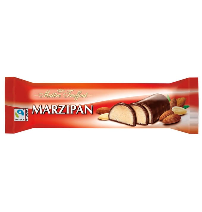 Maitre Truffout Marsepein in Pure Chocolade 100 g