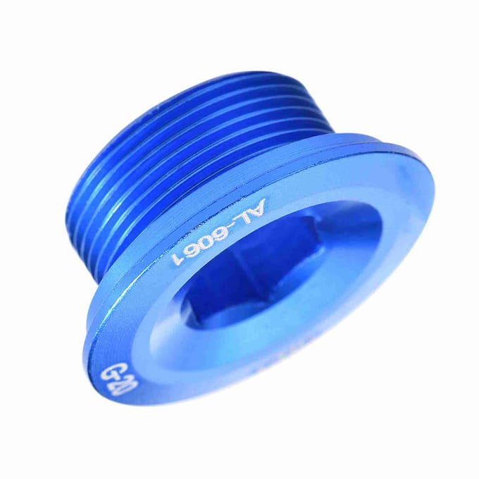 Aluminiumlegering Fiets Fiets Crankstel Crank Bevestigingsbout Schroef (Blauw) blue
