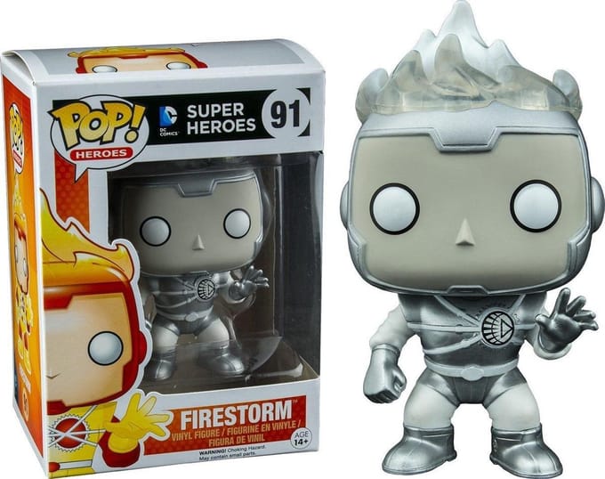 DC Comics Firestorm White Lantern EXC Pop! Vinyl Figure