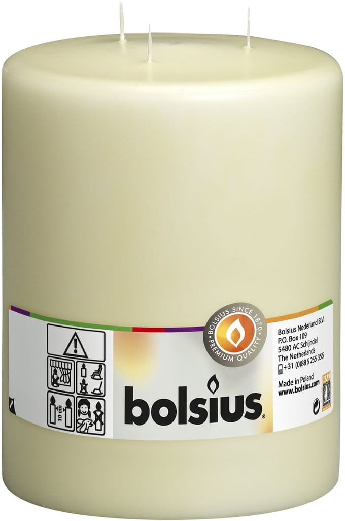 Bolsius Mammoetkaars Ivoor - Moederdag cadeau