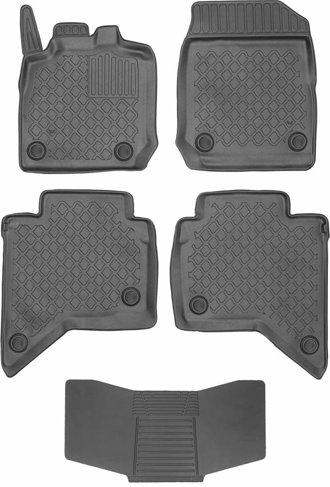 Max-Dywanik Aristar - Auto Vloermatten Set - Isuzu D-Max II Double Cab 2021