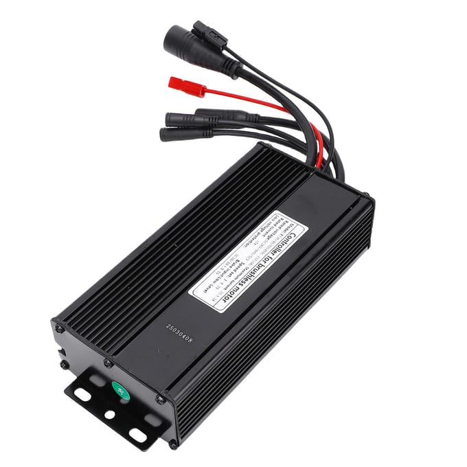 35A Controller Geschikt voor KUNTENG Instrument 12 Buis Sinusgolf Controller voor 1000W 1500W Motor Waterdichte Connector black