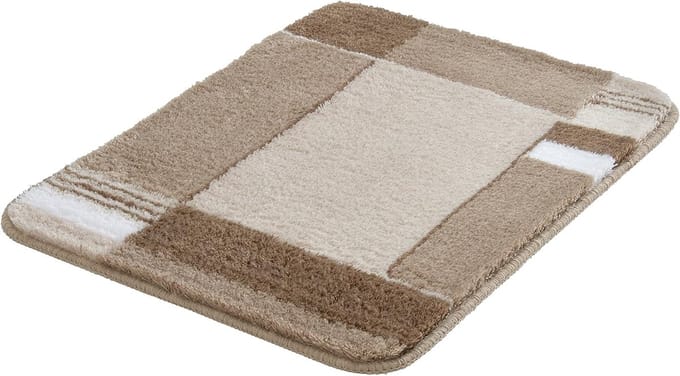 Badmat – Taupe – 50 x 65 cm – Comfortabel en Antislip